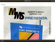 Tablet Screenshot of magilusion.com